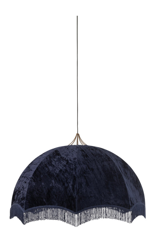 J-Line hanglamp - velvet/katoen - paars - vtwonen shop