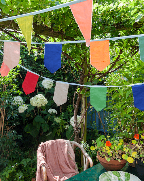 Return to Sender Slinger vaantjes 8 m van reststoffen katoen