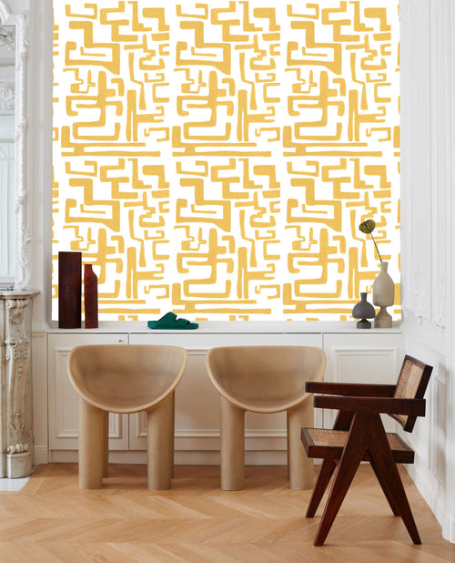 Catchii Behang Kuba kobolt blauw - vtwonen shop