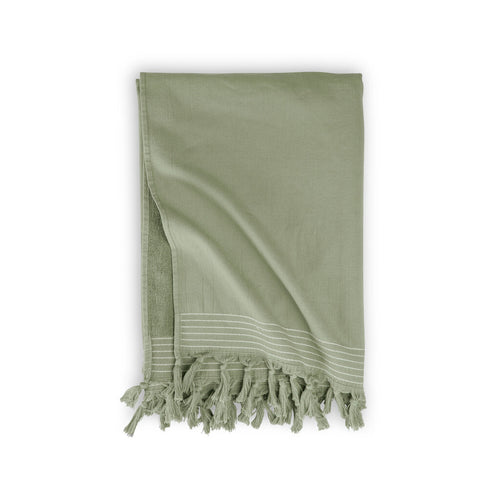 Walra - Hamamdoek Soft Cotton - 100x180 cm - Groen