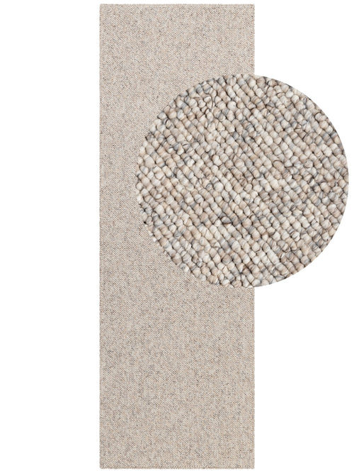 Elle Decoration Rocco Wool-Look Rug Rocco Cream Multicolor 120x170 cm