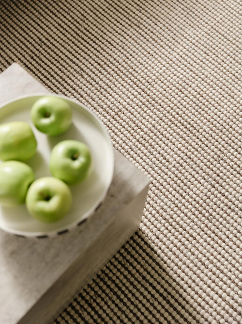 benuta wollen vloerkleed Mary - beige/bruin - 200x300 cm