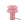 Leitmotiv tafellamp Incesante Double Ring - Paddenstoellamp - roze - Ø20cm