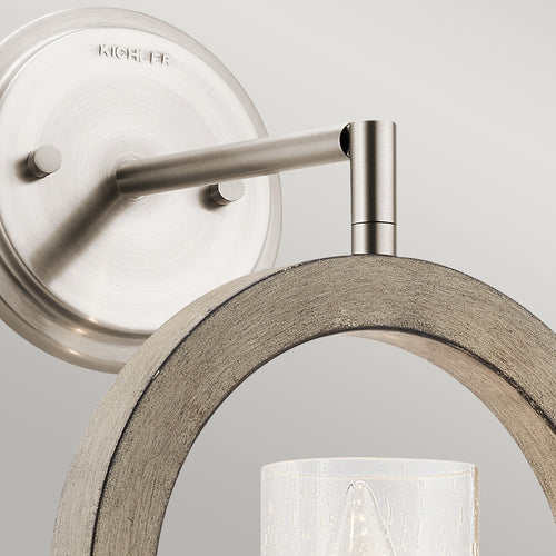 Grand Bank Kichler Wandlamp/ Mini-hanger/ Semi-flush antiekgrijs