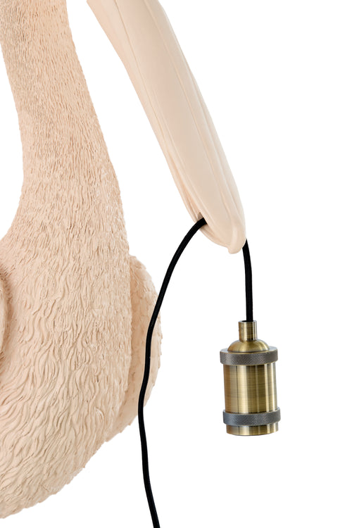 Light & Living wandlamp PELICAN - roze - 33x28x63cm