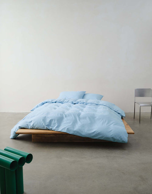 Marc O'Polo Senja dekbedovertrek - Eenpersoons – 140x200/220 cm - Denim blue