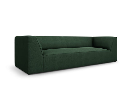 Micadoni Bank Ruby 3-zits, structurele stof, groente - 93x232x69cm