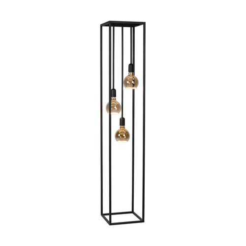 Atmooz vloerlamp Basra - zwart - Ø 29 x H 160 cm - E27