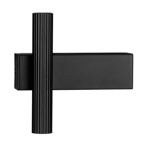 Nova Luce PARON Up & Down wandlamp Sandy Black LED 6W 326lm 3000K