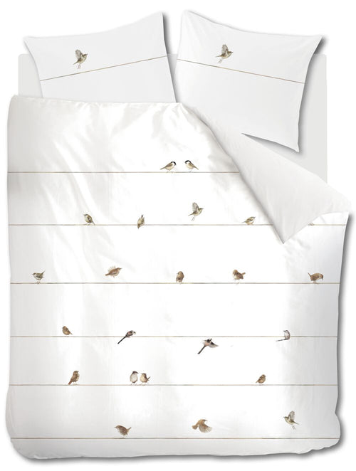 Marjolein Bastin Dekbedovertrek Gathering - 200 x 200/220 cm - Naturel