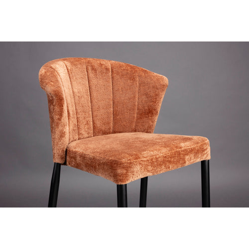 Dutchbone Georgia Barkrukken Oranje - Set van 2 - vtwonen shop