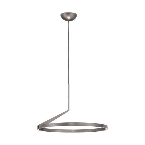 Nova Luce TILIA  Tilia Geïntegreerde LED Hanglamp Plafondlamp Mistig Nikkel Triac Dimbaar LED 31W 1829lm 2700-3000-4000K CCT