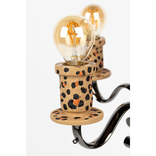 Bold Monkey Proudly Crowned Panther vloerlamp spotted - Beige