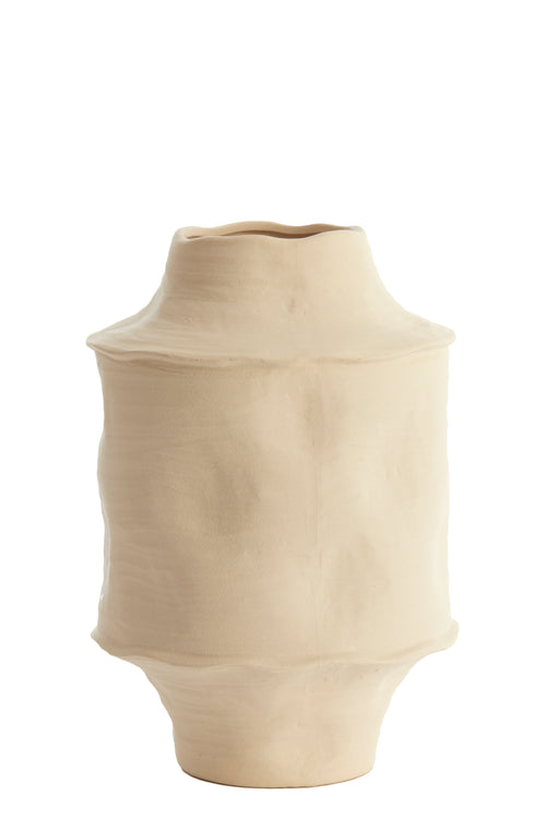 Light & Living vaas CORSICO - Ø25x38cm - wit - vtwonen shop