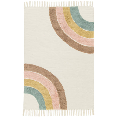 AFK Living vloerkleed Rainbow - voor kinderen - Katoen - 75 x 150 cm - vtwonen shop