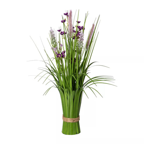 Flourify kunstplant - Staand gras-bos - 48 cm - bundel van 2
