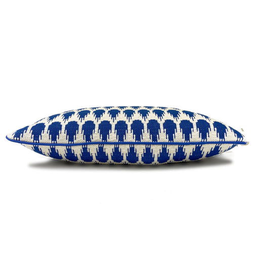 Malagoon kussen Botanic mini - blauw - 35x60cm 100% organisch katoen