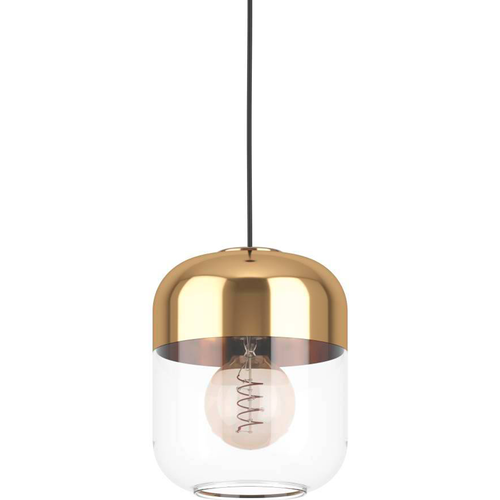 EGLO hanglamp Maryvilla - e27 - ø 17 cm - goud/zwart