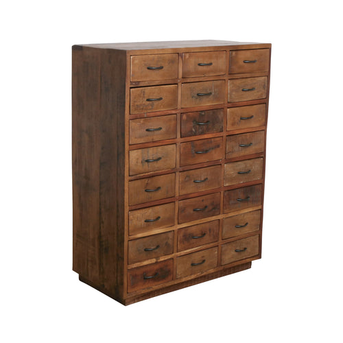 Raw materials ladenast Factory ladenkast - FSC gerecysled hout - 80x40x106 cm - vtwonen shop