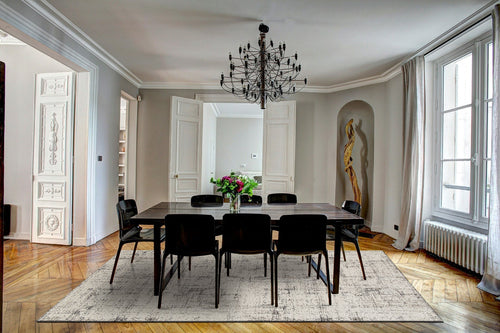 AFK Living vloerkleed Graphite - gerecyclede vezels - kastanje - 160 x 230 cm