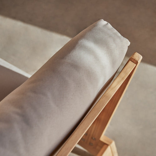 Tikamoon Tuinstoel van massief teakhout - Wit - vtwonen shop