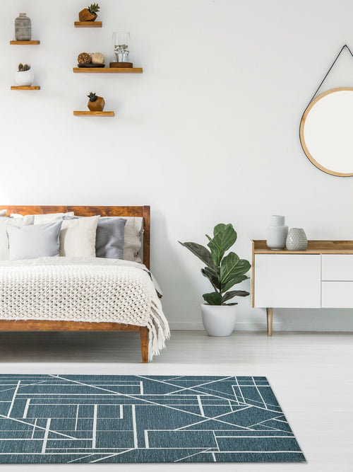 AFK Living vloerkleed Tempo - voor binnen en buiten - groen - 160 x 230 cm - vtwonen shop