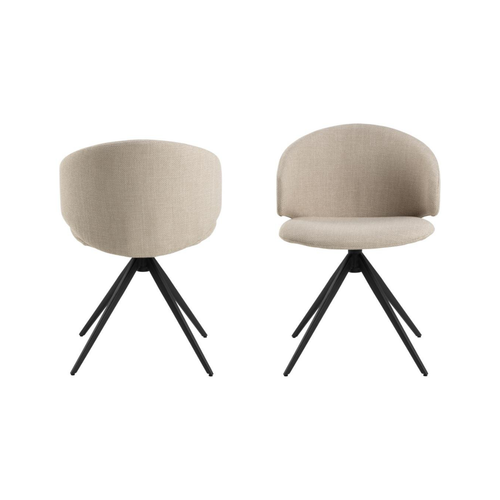 Rebellenclub Eetkamerstoel Malawi - Beige