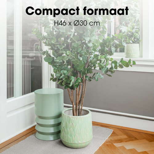 Mica Decorations Mart Bijzettafel – Bijzettafel Rond – Tafeltje – Koffietafel – Bijzet Tafel voor Woonkamer – Ook als Plantentafeltje