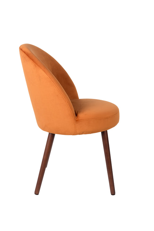 Dutchbone Barbara Eetkamerstoelen Oranje - Set van 2 - vtwonen shop