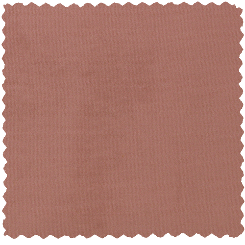 WOOOD poef hoog Sara - Velvet - Oud Roze - 46x46x46 - vtwonen shop