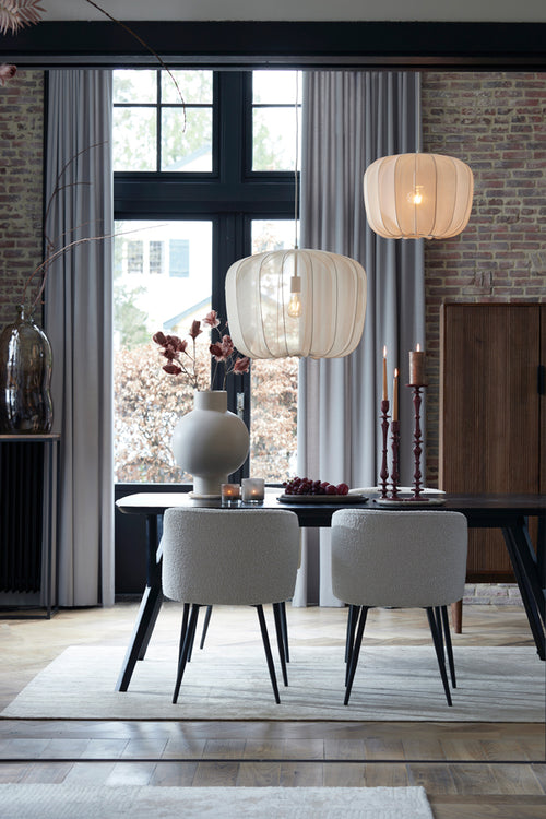 Light & Living eetkamerstoel ELYNA - 56x55x79cm - bruin - Set van 2 - vtwonen shop