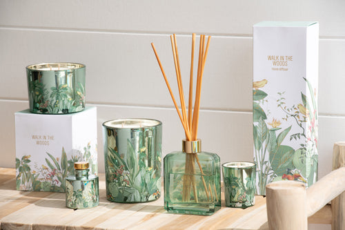 J-Line geurkaars Walk In The Woods - groen - large - 55U - vtwonen shop