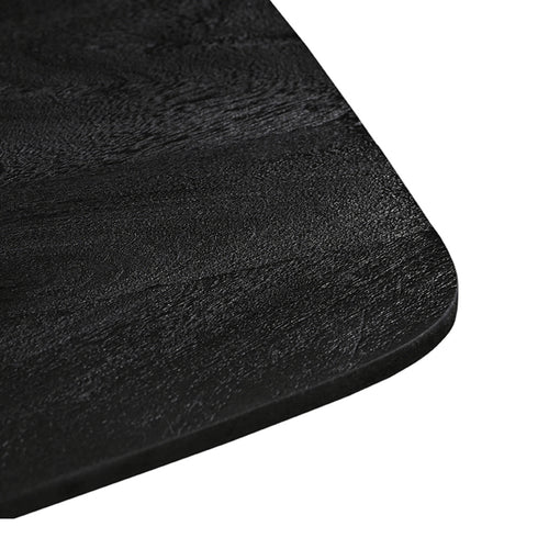LABEL51 Eettafel Blake - Zwart Mangohout - 140x140x76cm - vtwonen shop