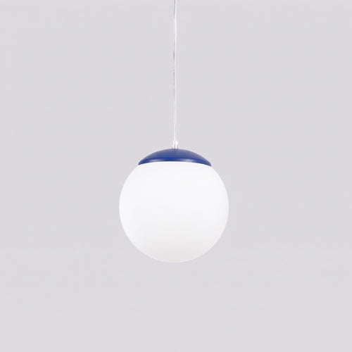Sollux Lighting Hanglamp UGO 20 ultramarijn - 20x20x110cm