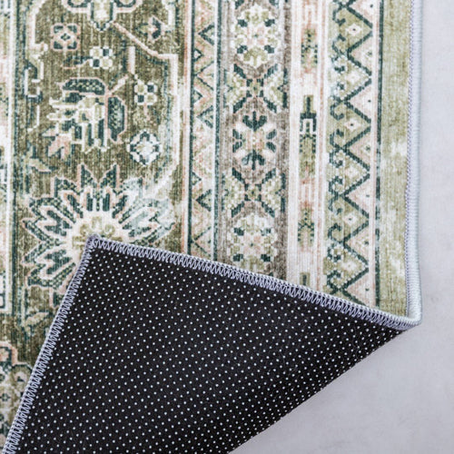 Interieur05 Vintage vloerkleed Nomad Groen