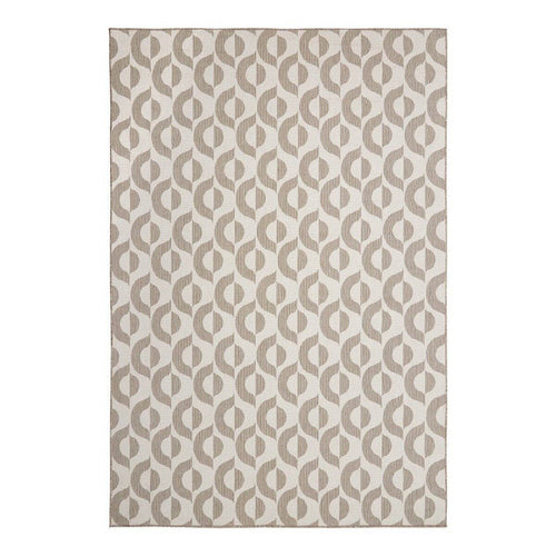 Buitenkleed Esta - Naturel/Wit - dubbelzijdig - EVA Interior - 200 x 290 cm - vtwonen shop