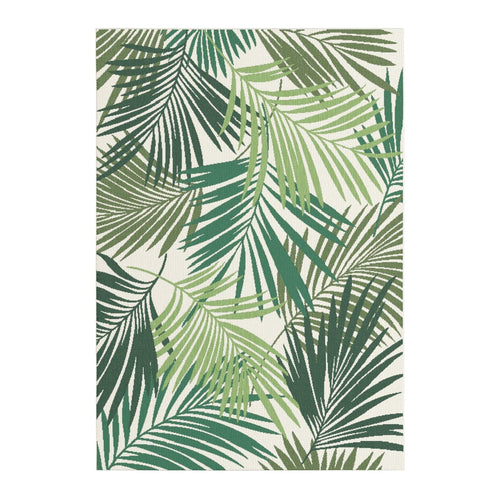 AFK Living vloerkleed Tropical - voor binnen en buiten - groen - 80 x 150 cm