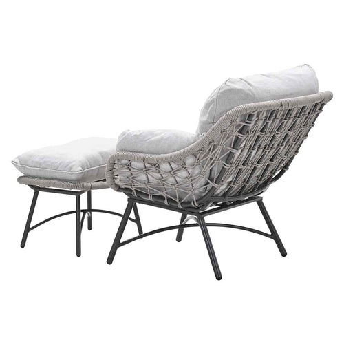 Garden Impressions loungestoel Selene rope taupe
