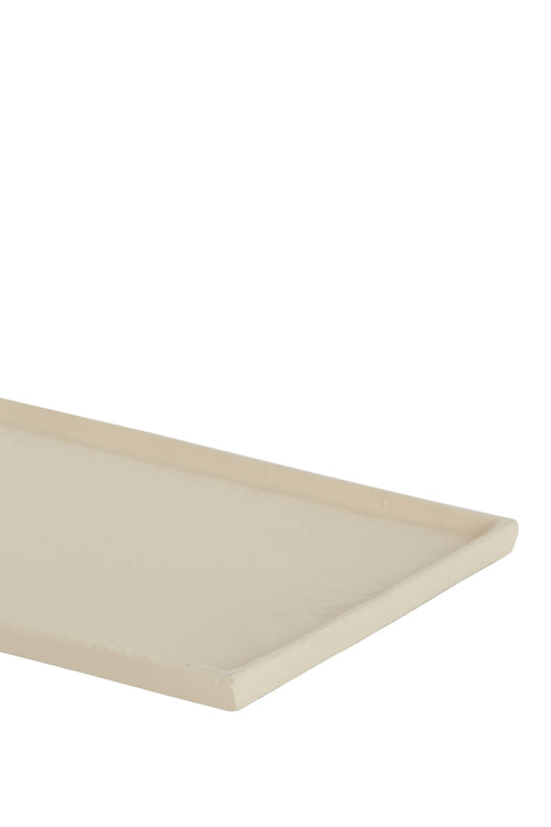 Light & Living schaal MAES - 40x19x1cm - wit