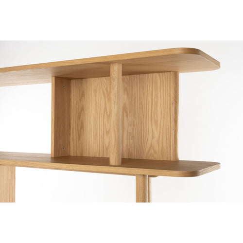 Zuiver Barbier Boekenkast/ Wandkast Naturel
