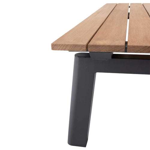 Taste by 4 Seasons loungetafel Ravenna donker grijs - 120x65x35 cm