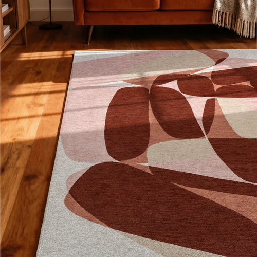 Ecorugs vloerkleed Cherry Mocha - roze - 100x140cm