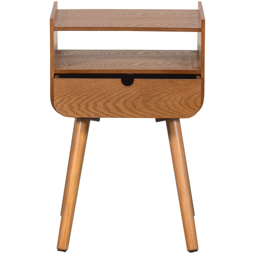 WOOOD nachtkastje/bijzettafel Nils - Hout - Naturel - 54x36x30