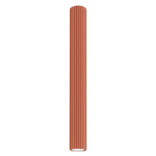 Sollux Lighting Plafondlamp KARBON 60 rood oker - 6,5x6,5x60cm