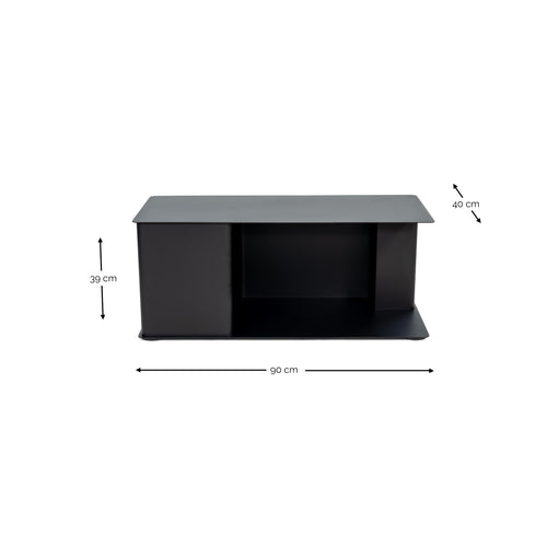 Spinder Design kapstok Adaptable Banktafel - Zwart - Tussentafel