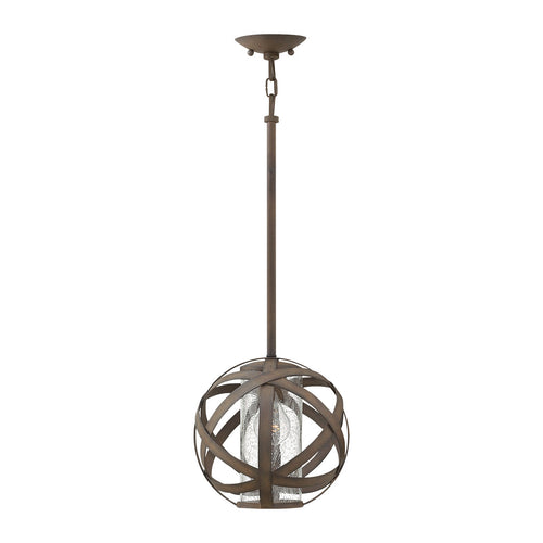 Elstead Hinkley Carson Bolvormige Plafondlamp Vintage Ijzer, IP44
