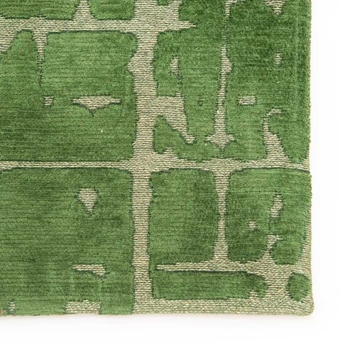 Louis De Poortere vloerkleed Perrier's Green - groen - 140x200cm - vtwonen shop