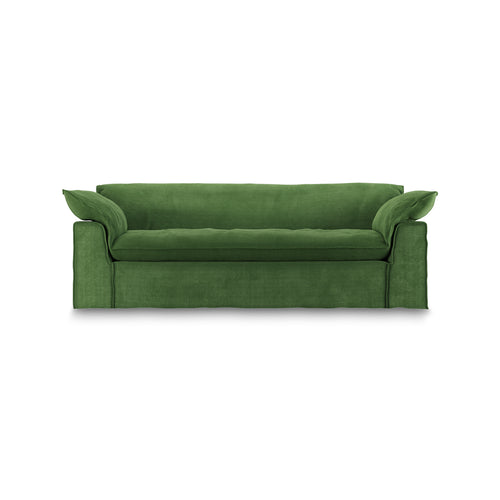 HKLIVING bank Nomad – royal velvet green – 244cm