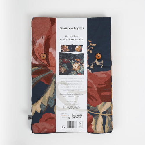 Graham & Brown Dekbedovertrek 200x200 - Florenzia Dusk - vtwonen shop