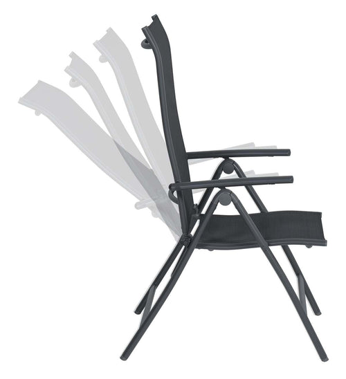 Limone verstelbare fauteuil - carbon black - antraciet - vtwonen shop